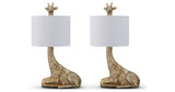 Ferrison 2-Piece Table Lamp Set in Gold Finish from Ashley Furniture - Luna Furniture