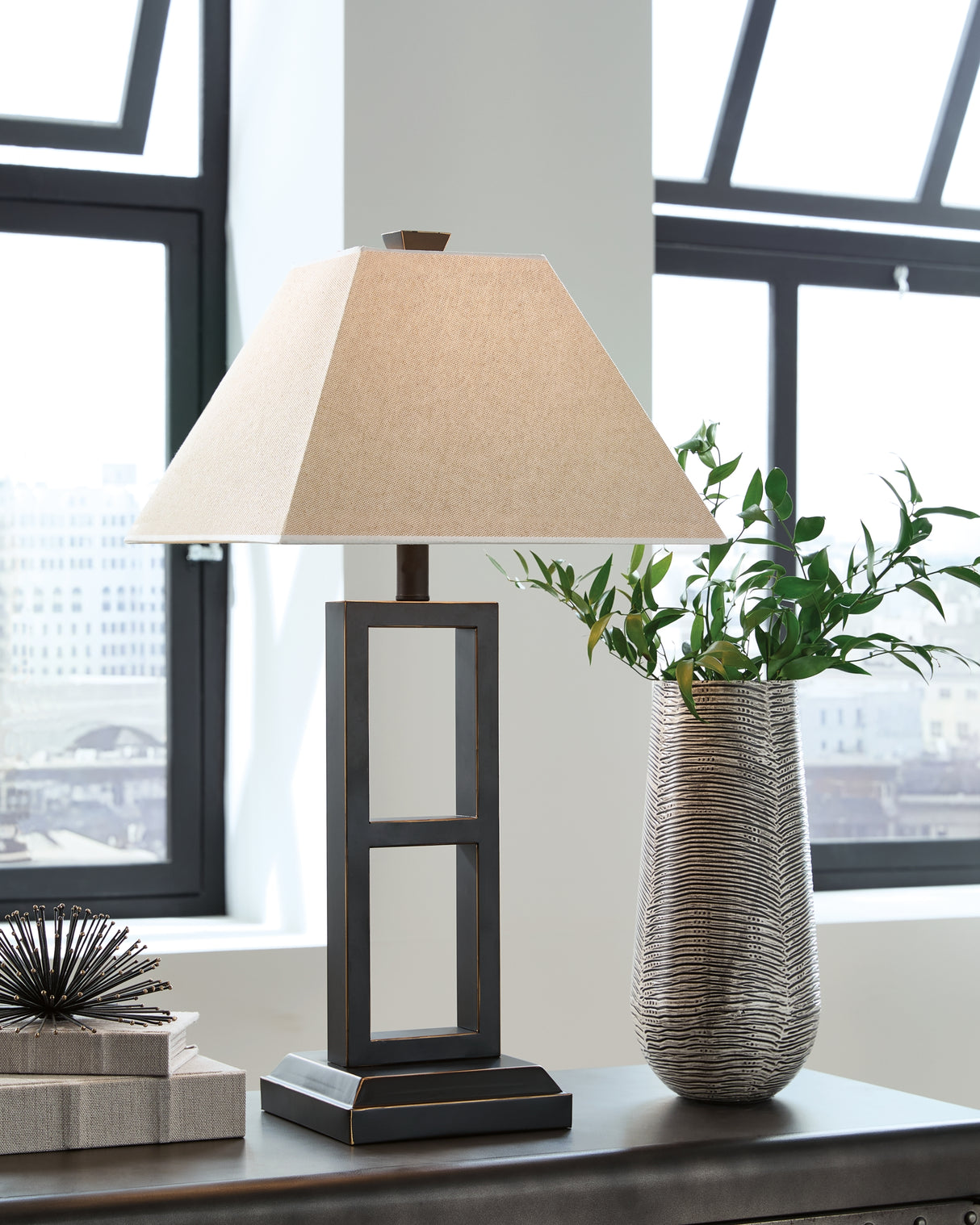 Deidra Black Table Lamp from Ashley - Luna Furniture