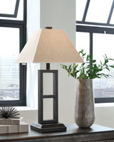 Deidra Black Table Lamp from Ashley - Luna Furniture