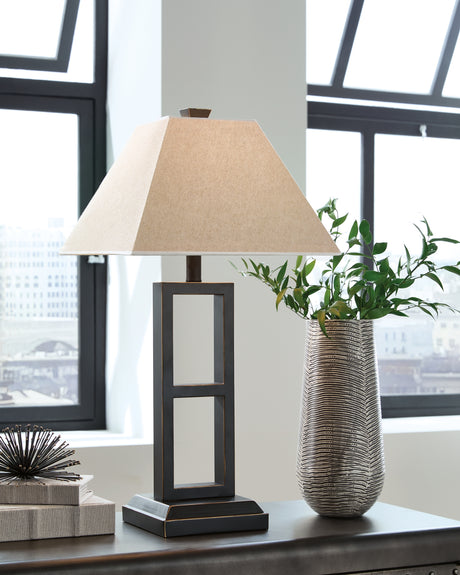 Deidra Black Table Lamp from Ashley - Luna Furniture