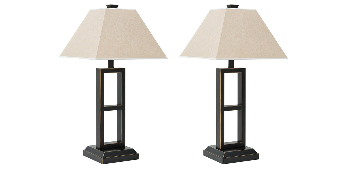 Deidra Black Table Lamp from Ashley - Luna Furniture