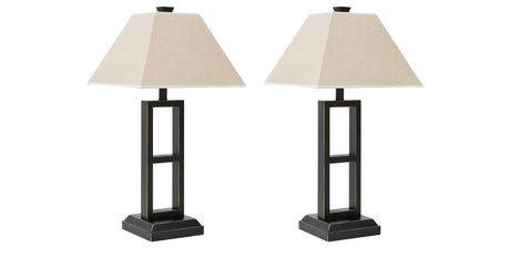 Deidra Black Table Lamp from Ashley - Luna Furniture