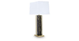 Neonish Black/Gold Finish Table Lamp from Ashley - Luna Furniture