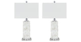 Malise White Table Lamp (Set of 2) from Ashley - Luna Furniture