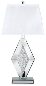 Prunella Silver Finish Table Lamp from Ashley - Luna Furniture