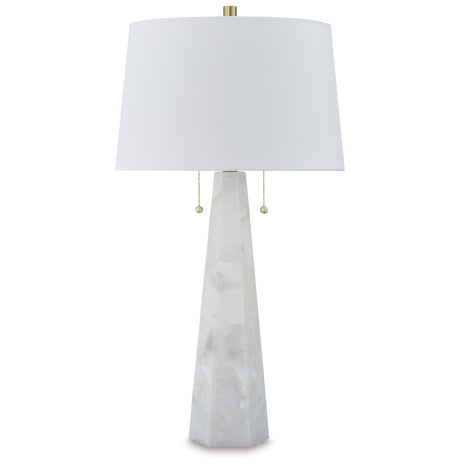 Laurellen White Table Lamp from Ashley Furniture - Luna Furniture