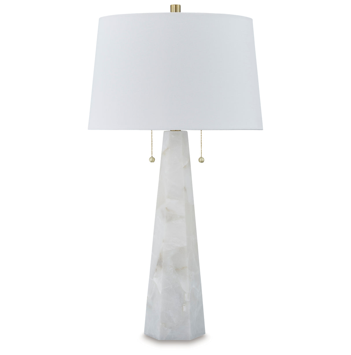 Laurellen 2-Piece Table Lamp Set in White from Ashley Furniture - Luna Furniture