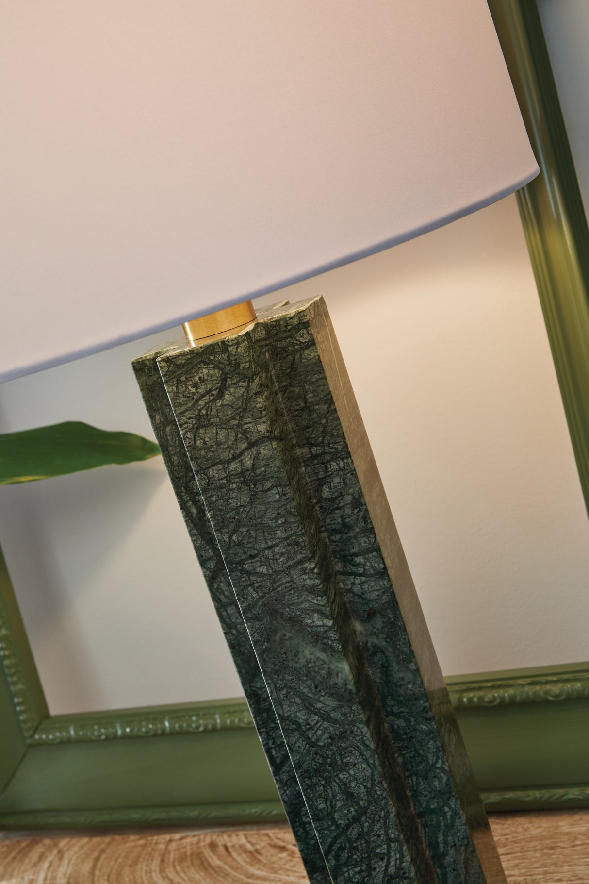 Keegan Green Table Lamp from Ashley - Luna Furniture