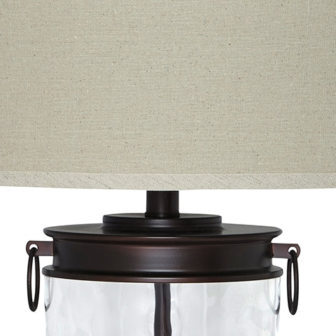 Tailynn Clear/Bronze Finish Table Lamp from Ashley - Luna Furniture