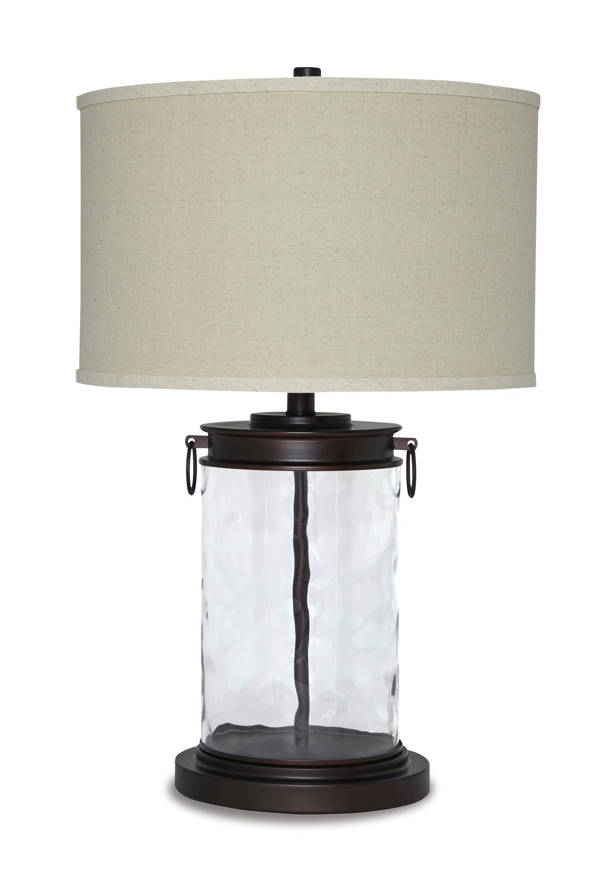 Tailynn Clear/Bronze Finish Table Lamp from Ashley - Luna Furniture