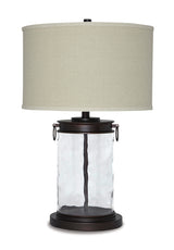 Tailynn Clear/Bronze Finish Table Lamp from Ashley - Luna Furniture
