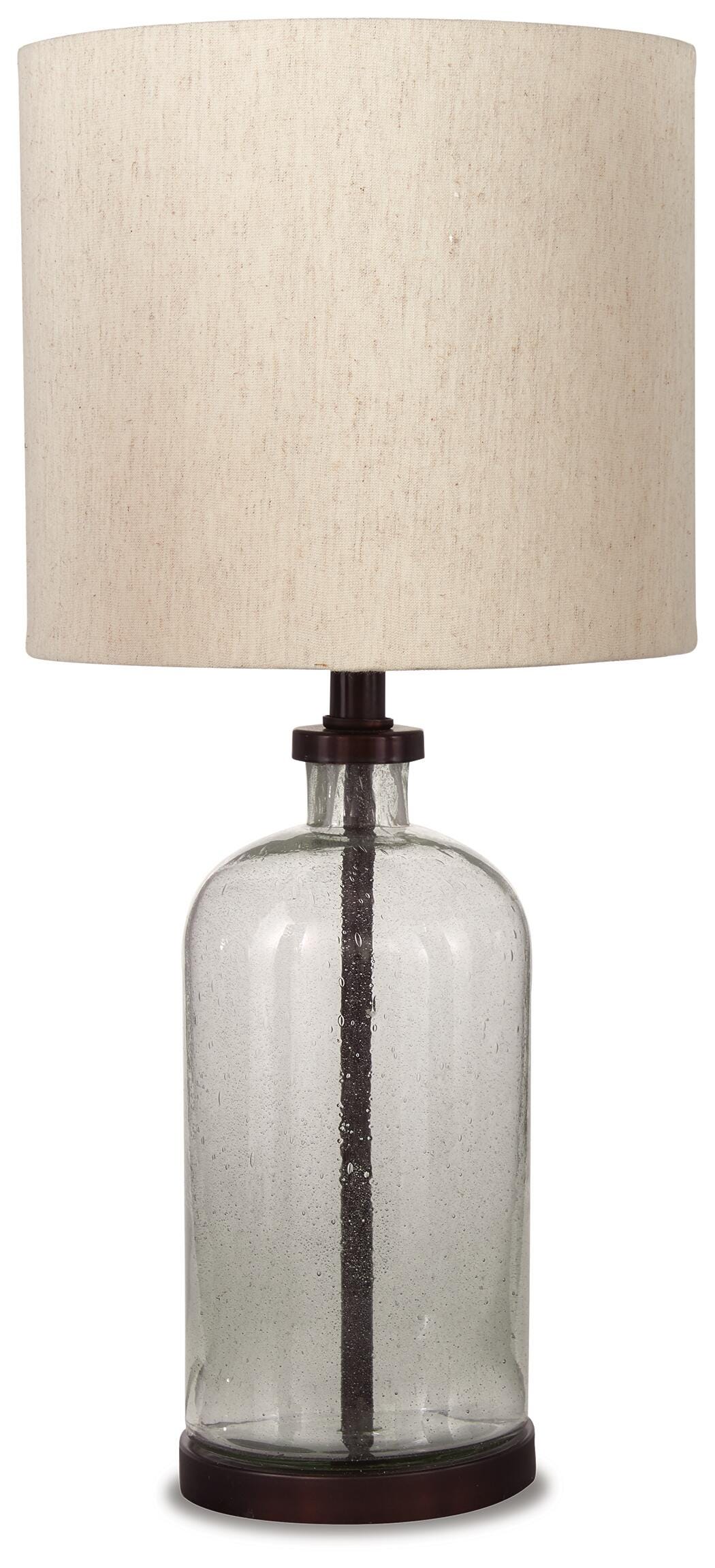 Bandile Clear/Bronze Finish Table Lamp from Ashley - Luna Furniture