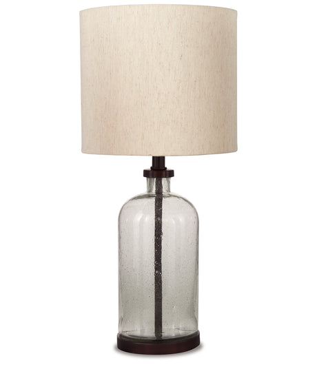 Bandile Clear/Bronze Finish Table Lamp from Ashley - Luna Furniture