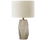 Taylow 2-Piece Table Lamp Set in Gray from Ashley - Luna Furniture