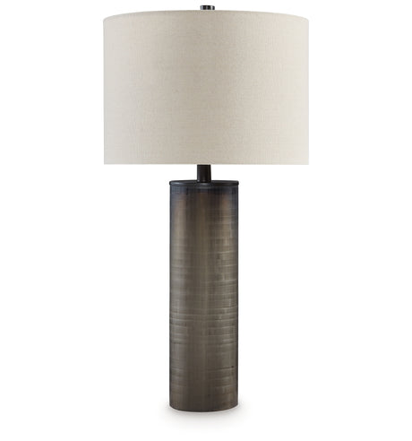 Dingerly 2-Piece Table Lamp Set in Brown from Ashley - Luna Furniture
