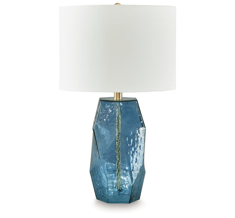 Tallow Blue Table Lamp from Ashley - Luna Furniture