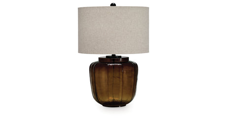 Bainmore Amber Table Lamp from Ashley - Luna Furniture