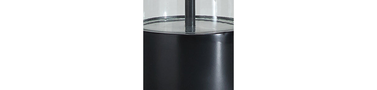 Kerrbrook Clear/Black Table Lamp from Ashley Furniture - Luna Furniture