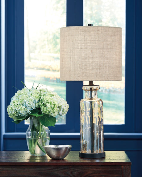 Laurentia Champagne Table Lamp from Ashley - Luna Furniture