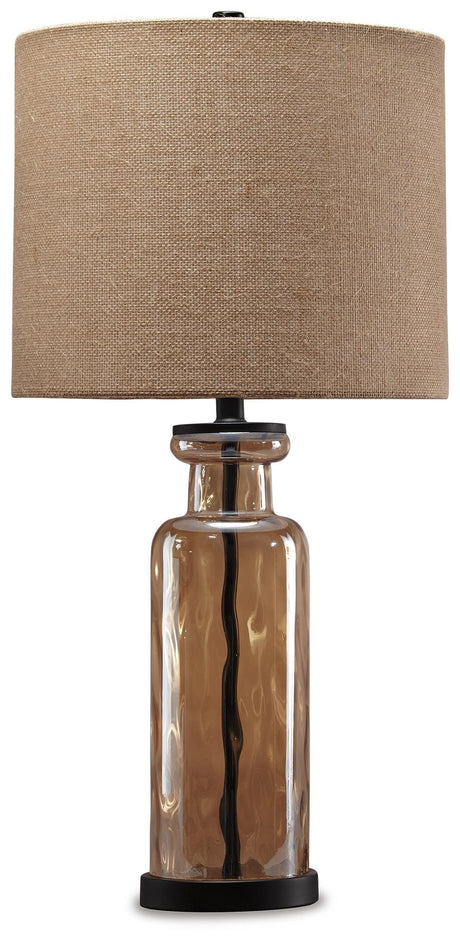 Laurentia Champagne Table Lamp from Ashley Furniture - Luna Furniture