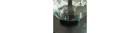 Airbal Clear/Black Table Lamp from Ashley Furniture - Luna Furniture