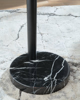 Gibbswellner Black Arc Lamp from Ashley Furniture - Luna Furniture