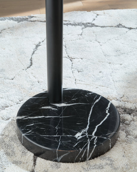 Gibbswellner Black Arc Lamp from Ashley Furniture - Luna Furniture