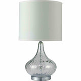 Donna Clear Table Lamp from Furniture of America - Luna Furniture