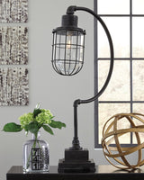 Jae Antique Black Desk Lamp from Ashley - Luna Furniture