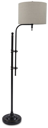Anemoon Black Floor Lamp from Ashley - Luna Furniture