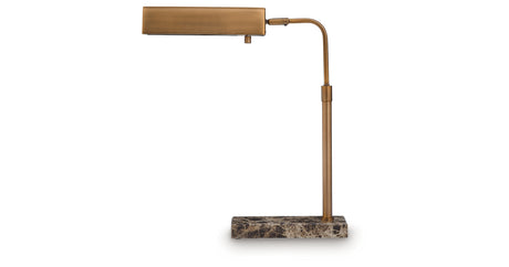Yafe Bronze Finish Desk Lamp from Ashley - Luna Furniture