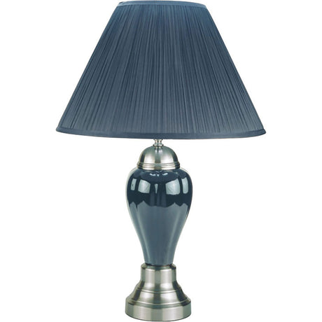 Hanna Gray Table Lamp from Furniture of America - Luna Furniture