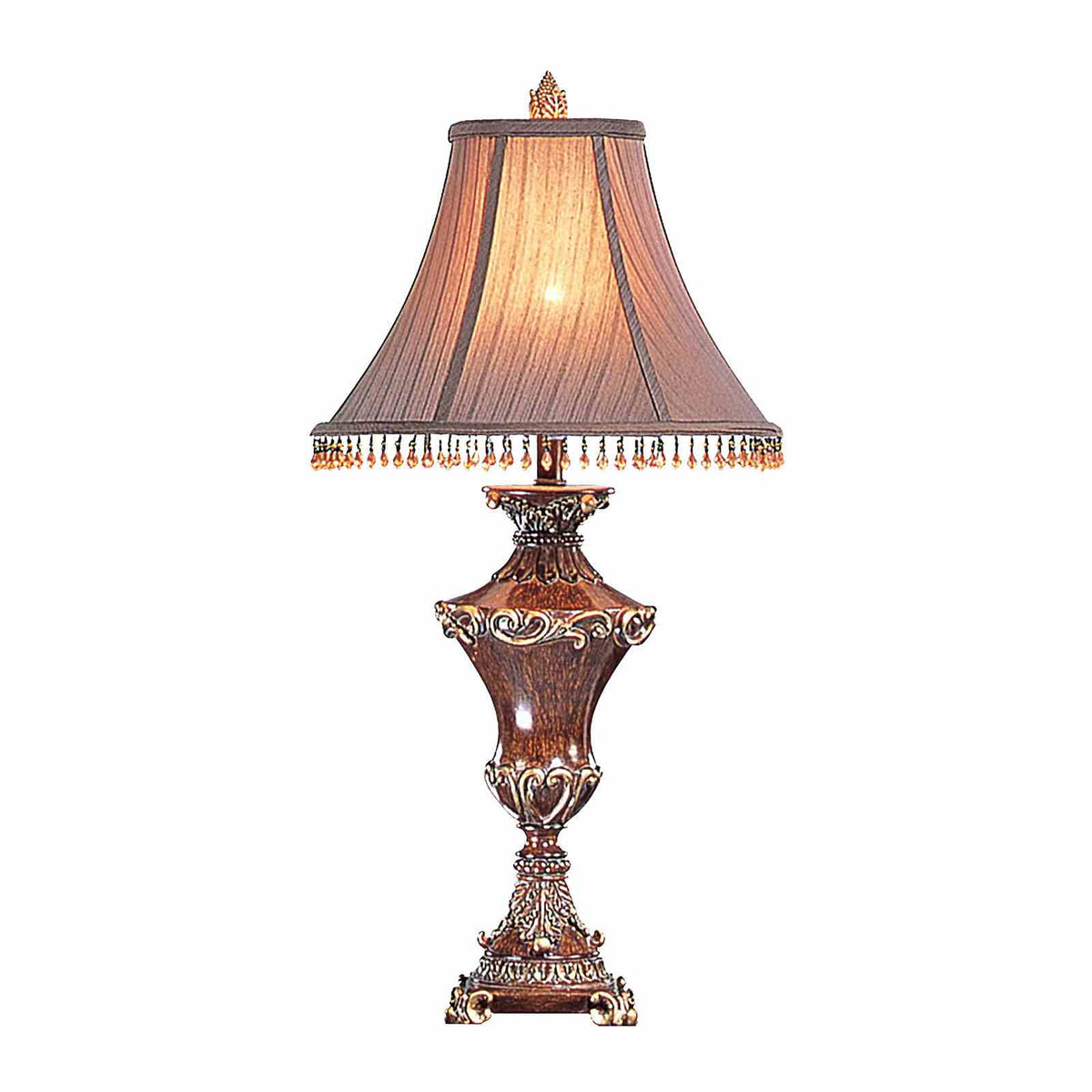 Selma Beige/Gold Table Lamp from Furniture of America - Luna Furniture