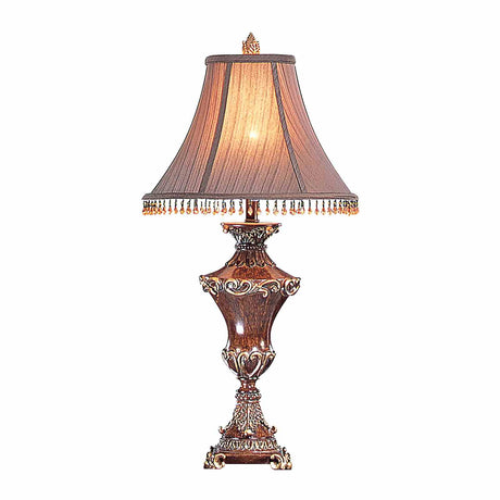 Selma Beige/Gold Table Lamp from Furniture of America - Luna Furniture