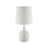Edie White Table Lamp from Furniture of America - Luna Furniture