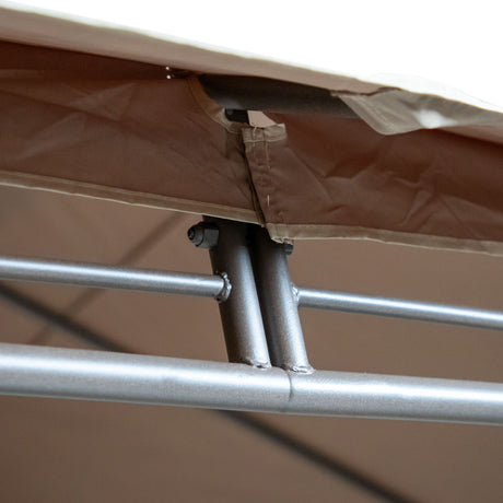 Gordola Brown Outdoor Canopy 13' X 10' from Furniture of America - Luna Furniture