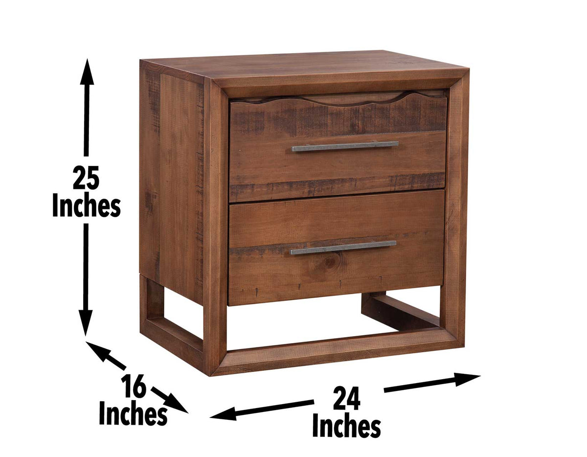 Lofton Brown Nightstand