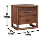 Lofton Brown Nightstand