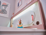 Linda Kids Room Set (Twin Bed & Study Desk & Nightstand) from Furnia - Luna Furniture