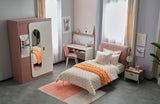 Linda Kids Room Set (Twin Bed & Study Desk & Nightstand) from Furnia - Luna Furniture