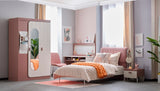 Linda Kids Room Set (Twin Bed & Study Desk & Nightstand) from Furnia - Luna Furniture