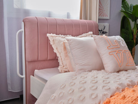 Linda Kids Room Set (Twin Bed & Study Desk & Nightstand) from Furnia - Luna Furniture