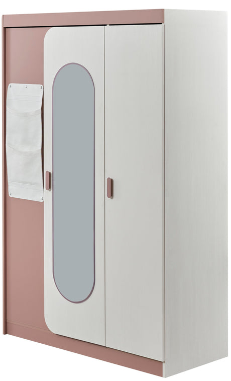 Linda 3 Door Wardrobe from Furnia - Luna Furniture