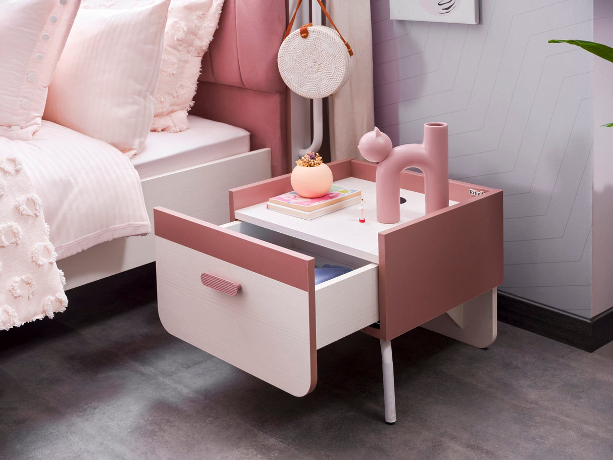 Linda Kids Room Set (Twin Bed & Study Desk & Nightstand) from Furnia - Luna Furniture