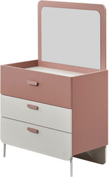 Linda Chiffonier With Mirror from Furnia - Luna Furniture