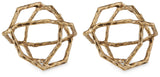 Laddington Antique Brass Finish Sculpture from Ashley - Luna Furniture