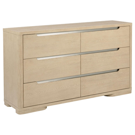 Ladera Light Elm 4-Piece Eastern King Bedroom Set from Coaster - Luna Furniture
