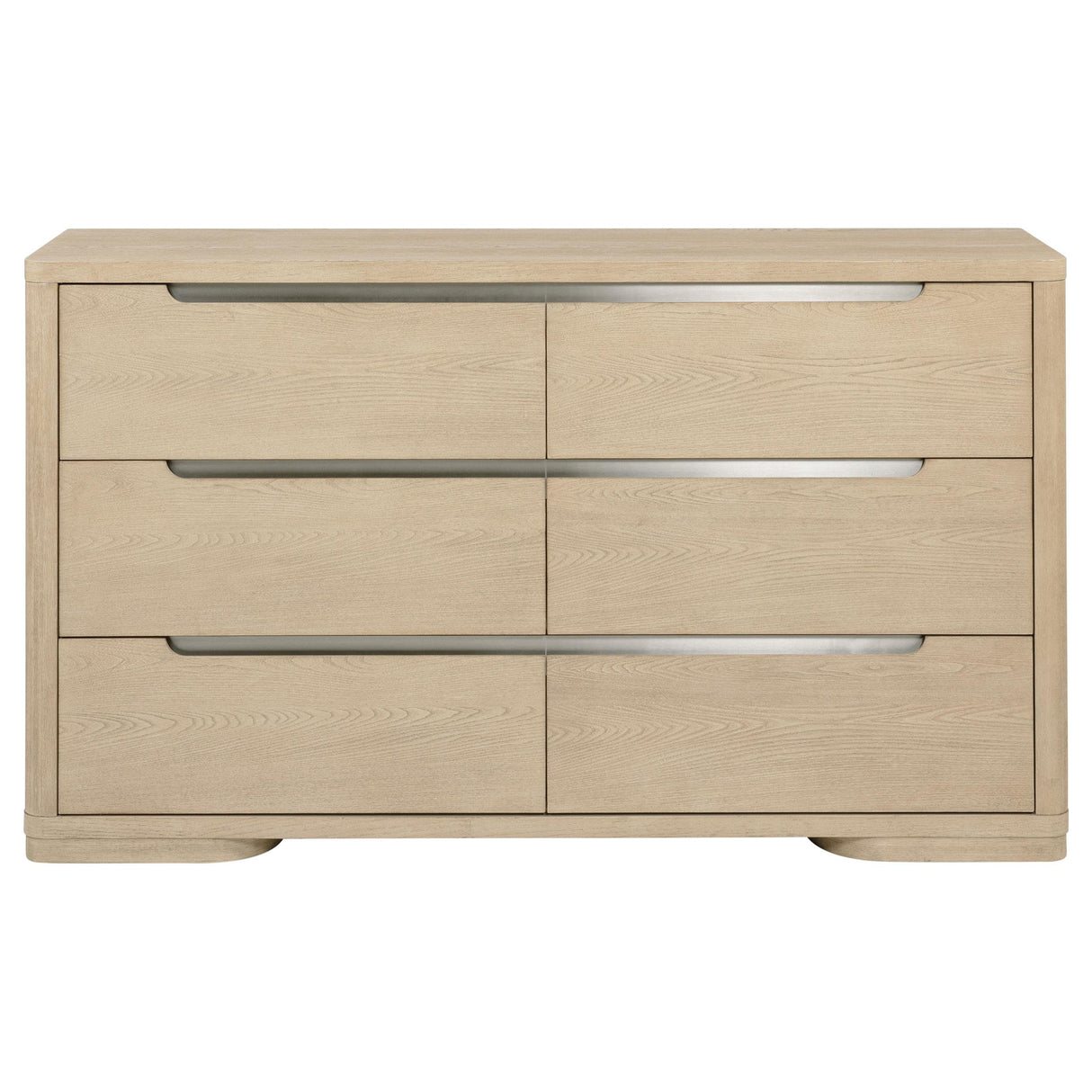 Ladera Light Elm 6-Drawer Bedroom Dresser from Coaster - Luna Furniture