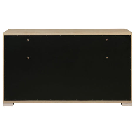 Ladera Light Elm 6-Drawer Bedroom Dresser from Coaster - Luna Furniture