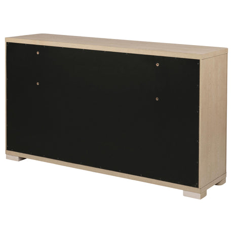 Ladera Light Elm 6-Drawer Bedroom Dresser from Coaster - Luna Furniture